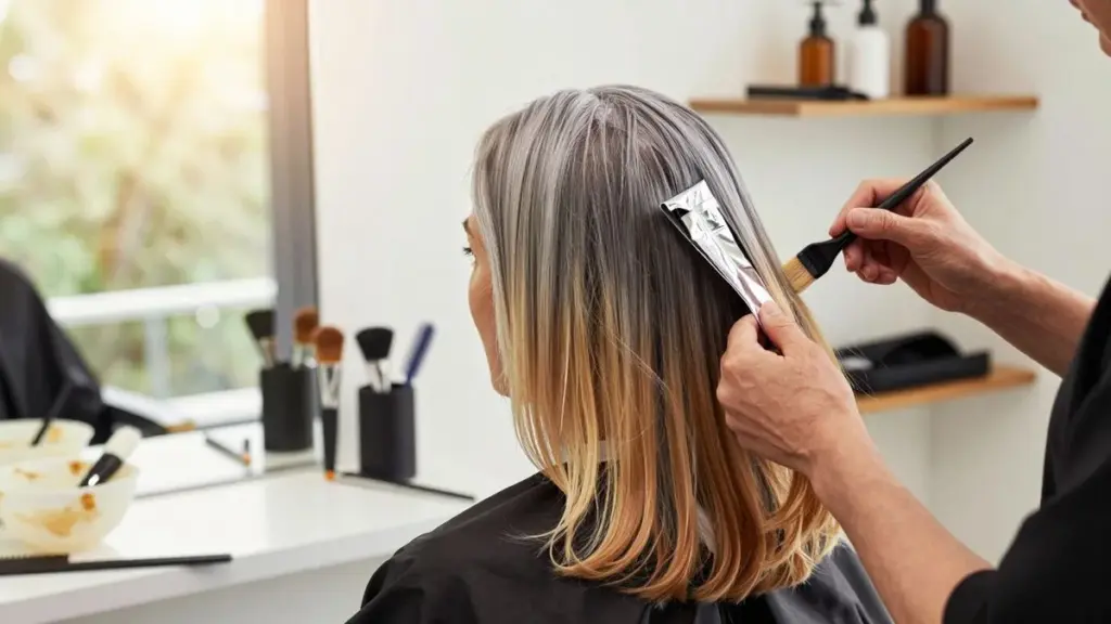 Capelli dopo i 50: colorazione inversa, il segreto per ringiovanire i grigi senza ricrescita visibile
